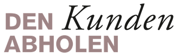 Den Kunden abholen